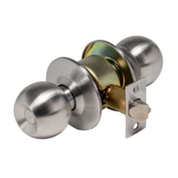 Cerradura Cilindrica Poli Pomo Sfera 11000 Acceso Gris XL
