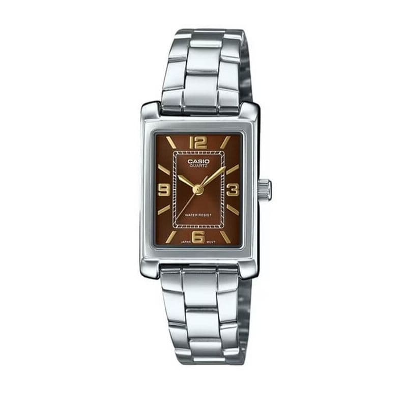 Reloj Analogo Casio Mujer LTP-1234DD-5ADF Plateado
