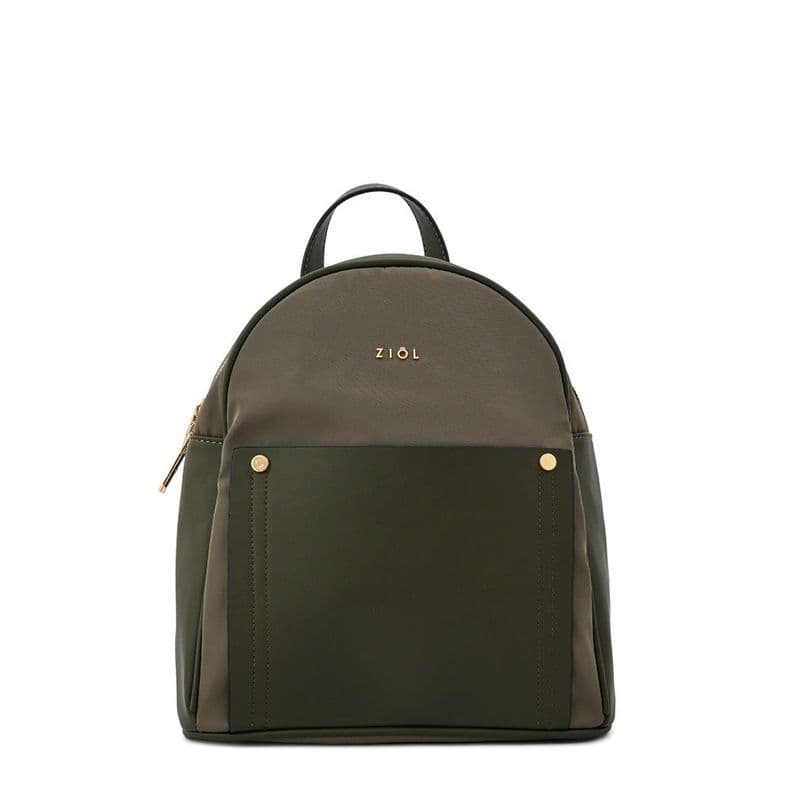 Mochila katrin mediana verde oliva Verde Olivo