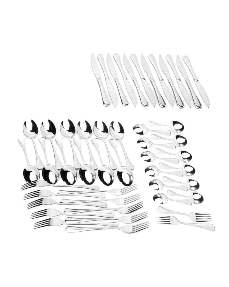 Set 48 Piezas Cubiertos Cuchilleria Acero Inoxidable