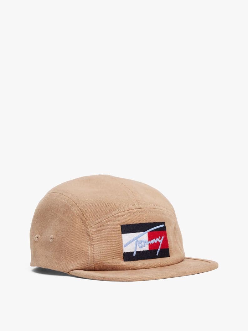 Jockey Script Flag Logo Beige S-M