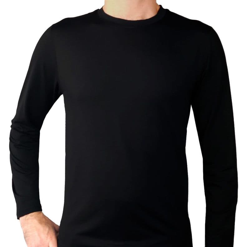 Camiseta Sport Primera Capa Negro Tais L