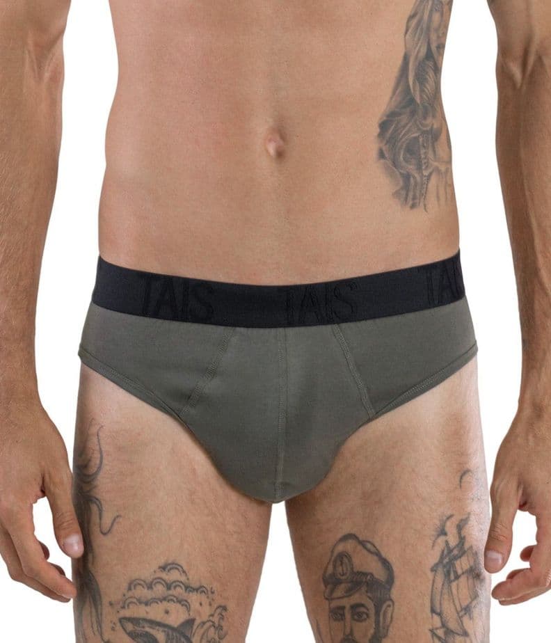 2 Unidades Slip Cotton Spandex Marengo Happy Boolls Gris S
