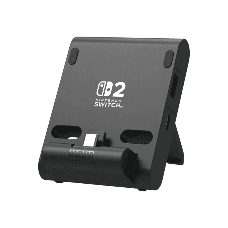 Soporte Playstand Dual USB para Switch 2 Negro