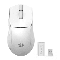 Mouse Gamer Redragon King Pro M916 1K Hz Blanco