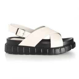 Sandalia Mujer Via Uno Beige 22641604 36