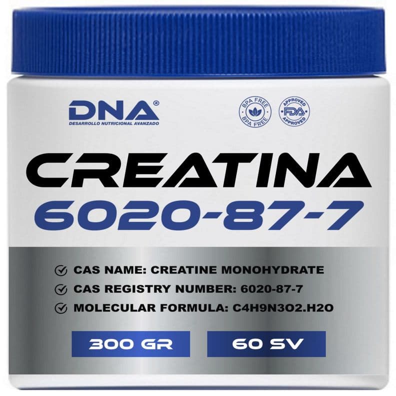 CREATINA D N A ABSOLUTAMENTE PURA POTE 300 GR