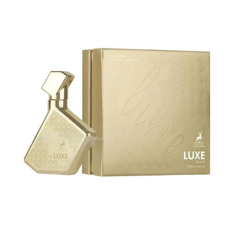 Perfume Luxe Gold Maison Alhambra EDP Unisex 100 ml Diseno 1