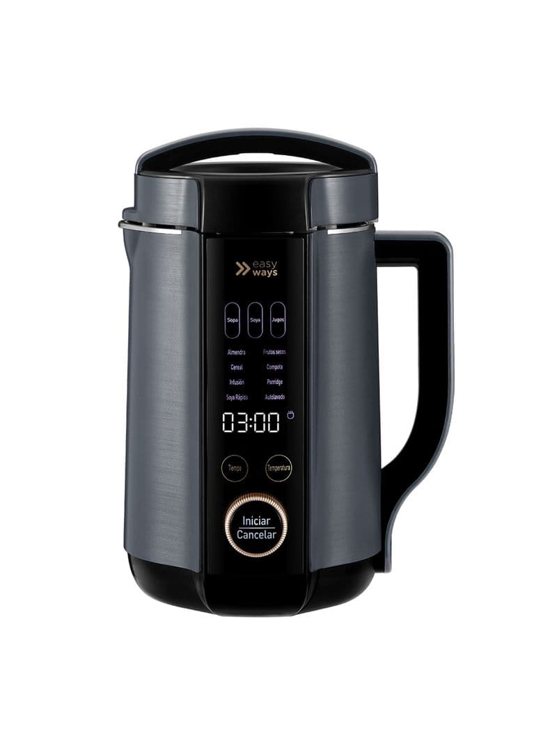 Maquina Para Leches Vegetales Good Milk 6 En 1 Gris Oscuro