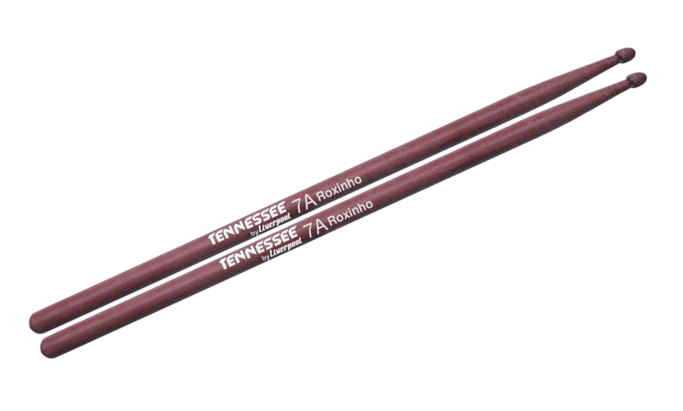 Baquetas Liverpool Tennessee Roxinho 7A punta Madera TN-ROX-7AM Morado