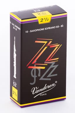 Cajas de canas Saxo Soprano JaZZ No2.5 SR4025 Vandoren Beige Natural