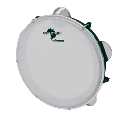 Pandero Standard SamBrasil 10" 11268 Liverpool Blanco