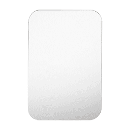 ESPEJO RECTANGULAR 60x90x1,9 CM BORDES REDONDEADOS FM-044