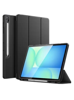 Funda Smart Cover Para Tablet Samsung S10 PLUS FE 13 Negro