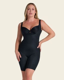 Body de Busto Libre Ultraliviano de Control Fuerte 018483 Negro S