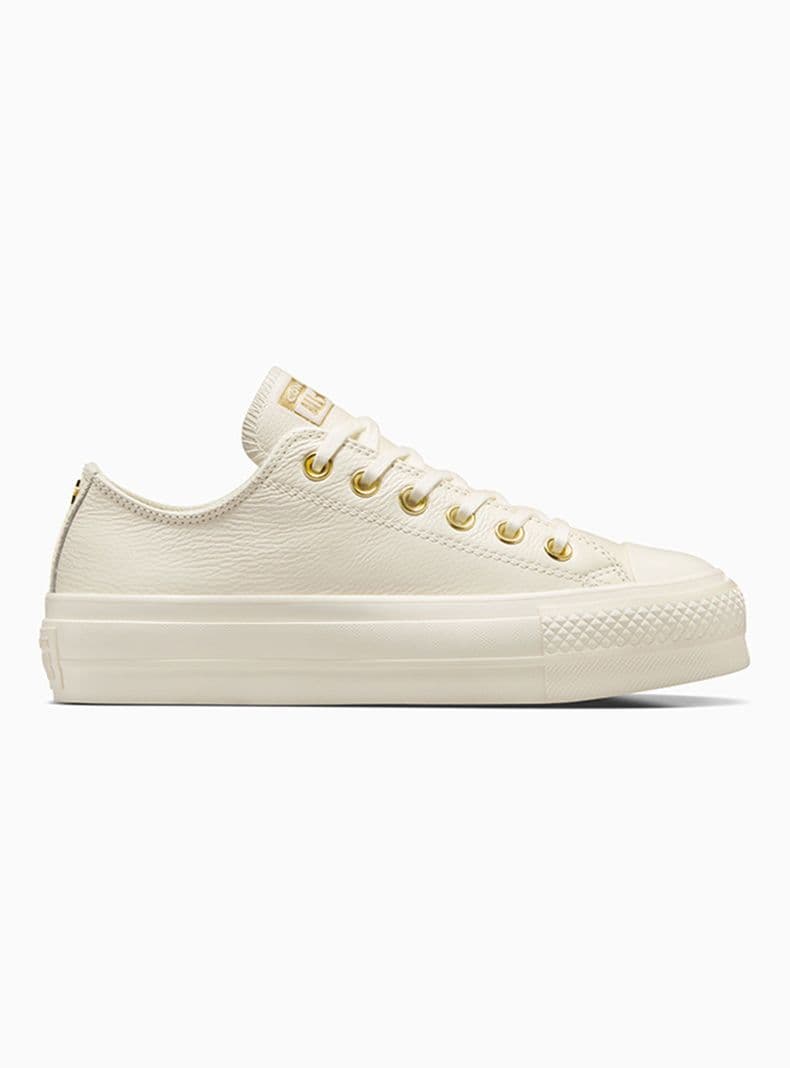 Zapatilla Urbana Cuero All Star Lift Mujer Blanco 39
