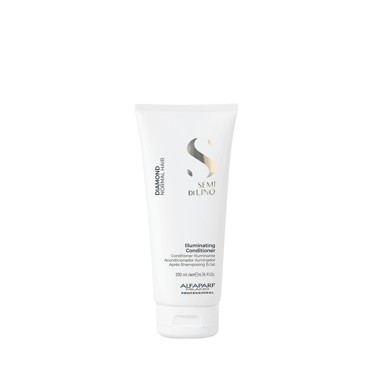 ALFAPARF Acondicionador Diamond Iluminador Semi di lino 200 ml