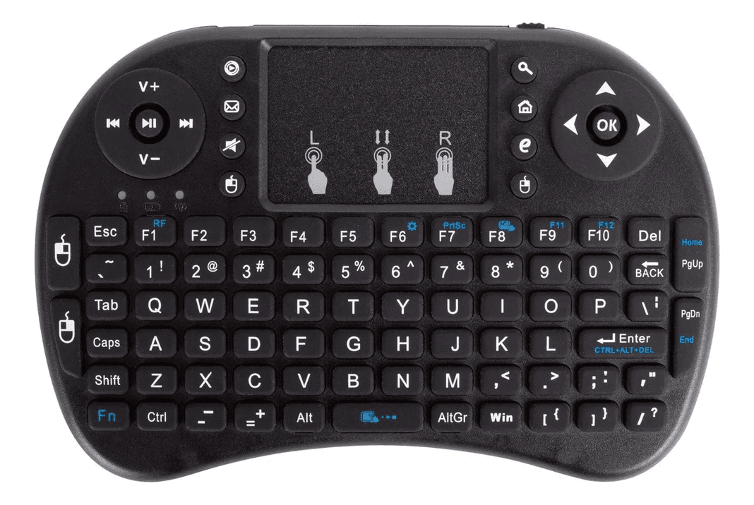 Teclado Inalambrico Para Pcandroid Kbd100 Con Receptor Usb