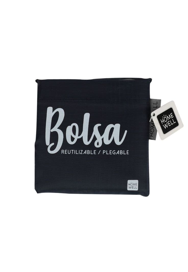 Bolsa Plegable Negra 45*63cm Negro