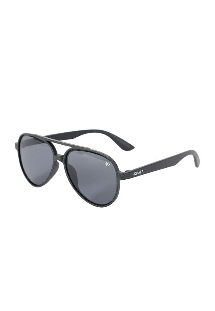 Lentes De Sol Aviador Marco Grueso Negro Uv400
