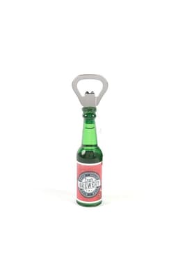 Destapador de Botellas Diseno Cerveza Lager Rojo Verde