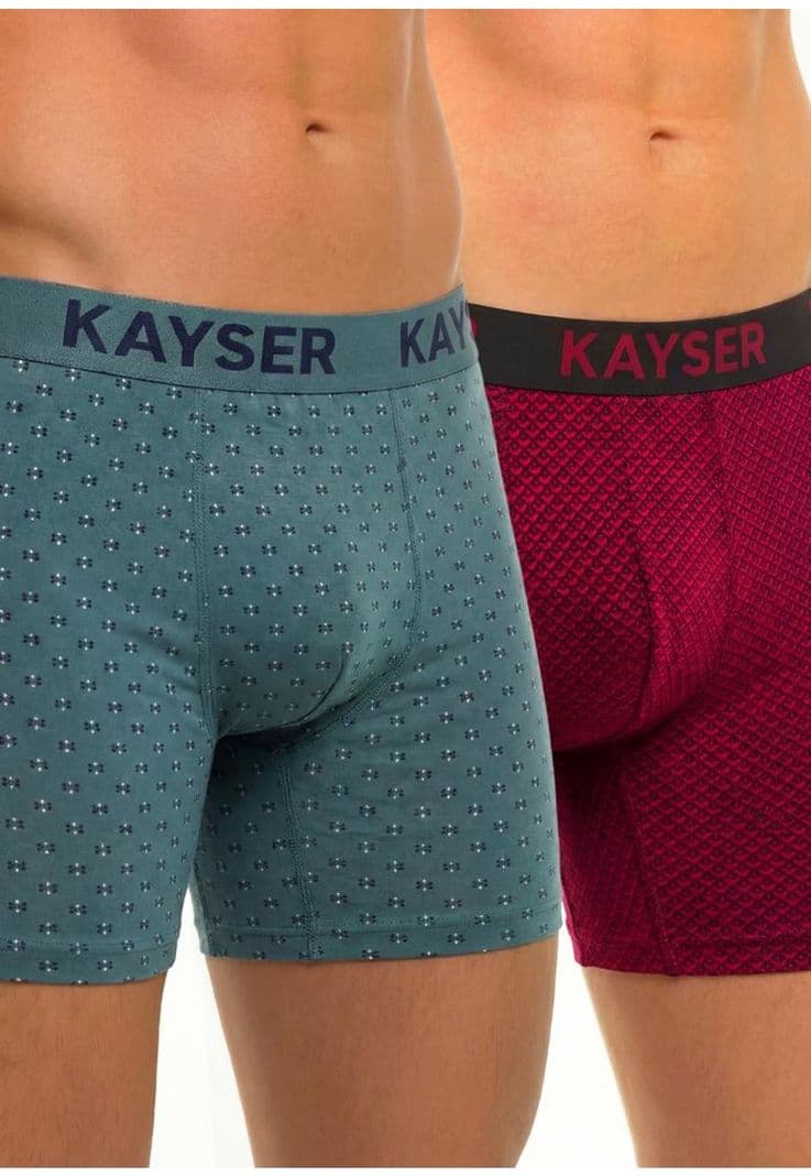 Pack 2 Boxer Algodon P293.220-ROJ Rojo L