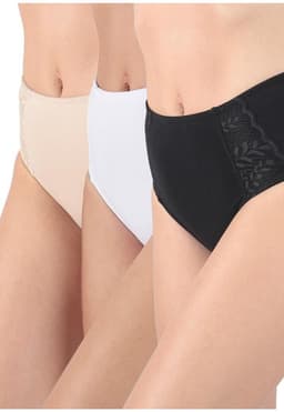 Pack 3x calzon Maxi Algodon Kayser P310142-SUR Blanco M