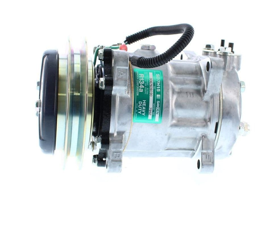 COMPRESOR DE AC 7H15 1A 24V 146MM TAPA WL 7992 SANDEN