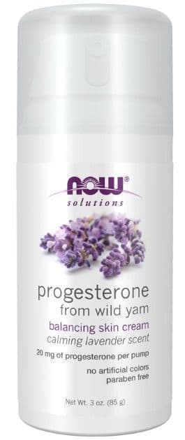 NOW Progesterona Natural Crema Equilibrante Lavanda 85 g