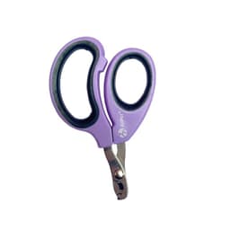Cortaunas Tijera para mascotas ergonomica Zupet Morado