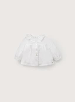 Blusa Infant Nina Blanca Blanco 2 Anos