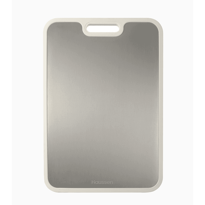 Tabla De Cocina Reversible Haussen Infini Titanio Crema No requiere variantes por talla