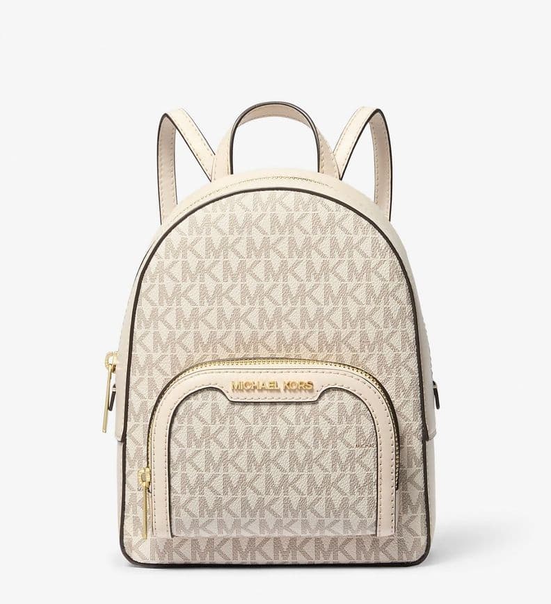 Mochila Mini Michael Kors Jaycee Crema