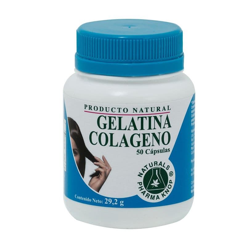 Gelatina Colageno 470 mg x 50 Transparente