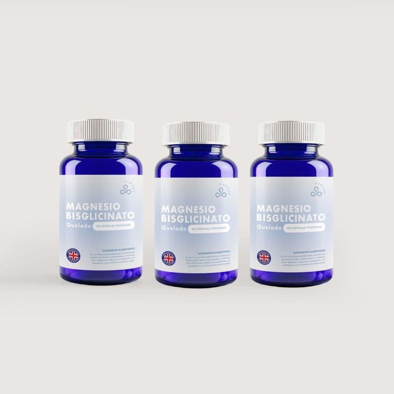 Pack x3 Magnesio Bisglicinato Quelado Sleep Plein
