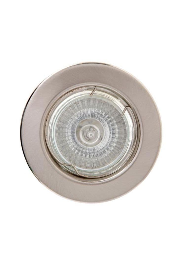 Foco Empotrado Fijo Metal Con Conector Diseno 2