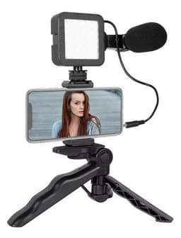Kit Grabar Video Estabilizador Camara Reflex Tripode Celular