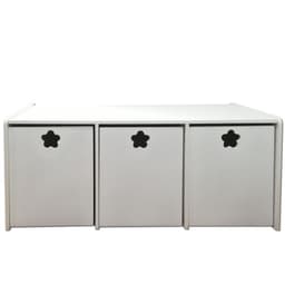Juguetera 3 M Blanco Flor