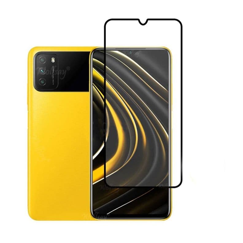 Lamina Mica Vidrio Pantalla Para Xiaomi Poco M3 Transparente
