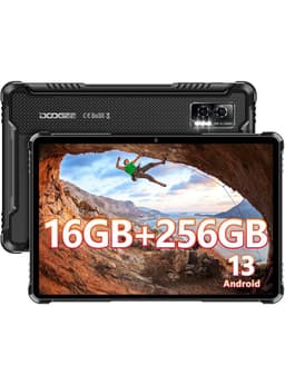 Tablet Resistente: Agua y Golpes - Doogee R08 / IP68 Militar Negro