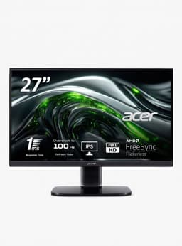 Monitor Acer / 27 Pulgadas / FHD 1920 X 1080 / Frecuencia 100 Hz / 1 ms VRB /