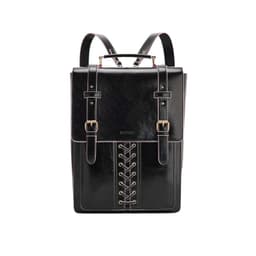 Ecosusi Mochila Vintage Emily para Notebook 15,6 - Negro Rosa