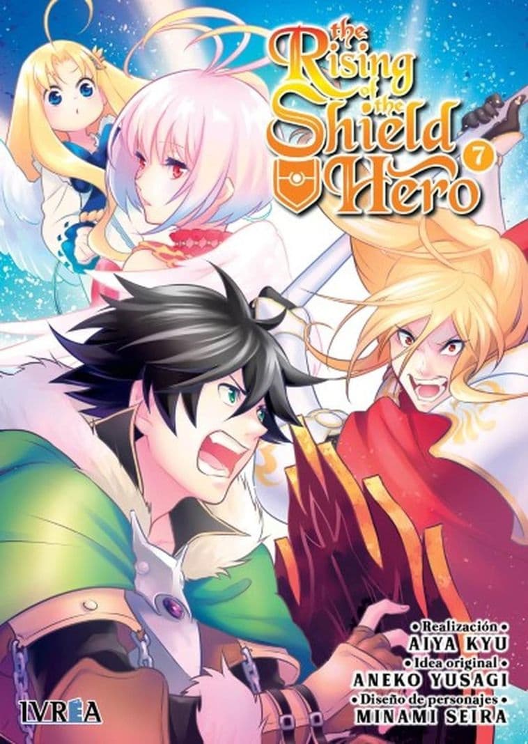 Manga The Rising Of The Shield Hero 07 Blanco