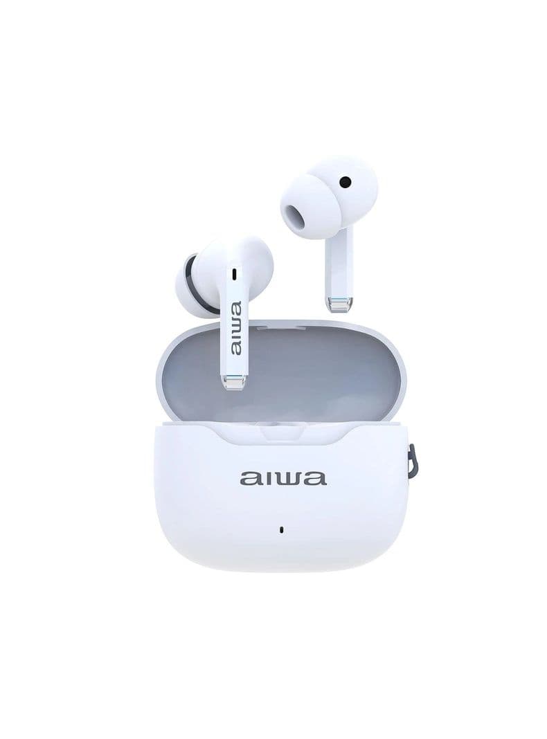 Audifono Aiwa Tactil Con Cancelacion De Ruido Aw-twsg50anc Blanco