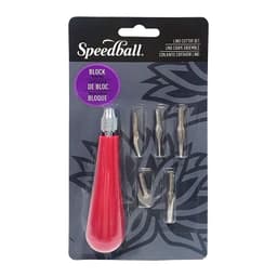 Set #1 De 5 Gubias Para Linoleos Speedball En Blister