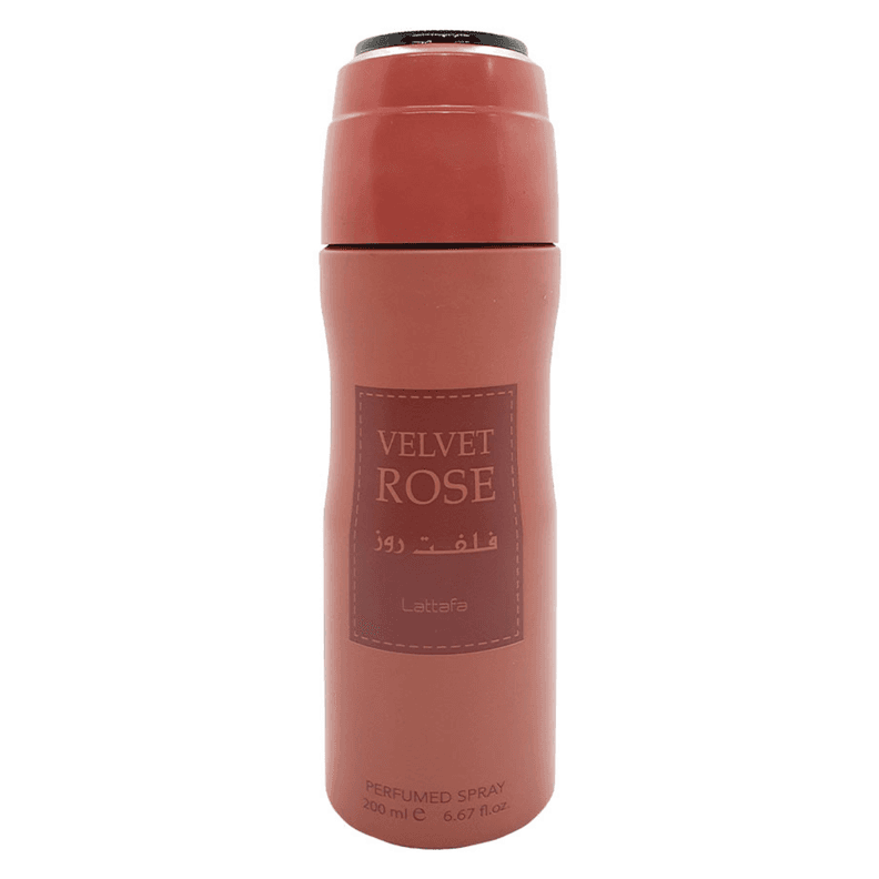 Perfume Desorante Velvet Rose Lattafa Perfumes Spray 200Ml unisex