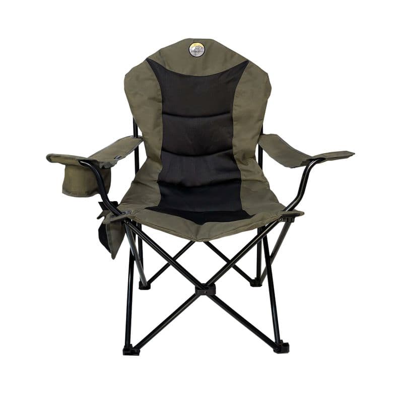 Silla Plegable Camping Acolchada Lonquimay Xl Verde Atakama Outdoor
