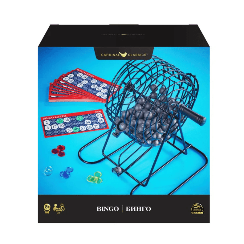 Juego Bingo Clasico Games Negro