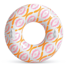Flotador Inflable Redondo Intex con Sujetadores 114 Cm Timeless Tube X Amarillo