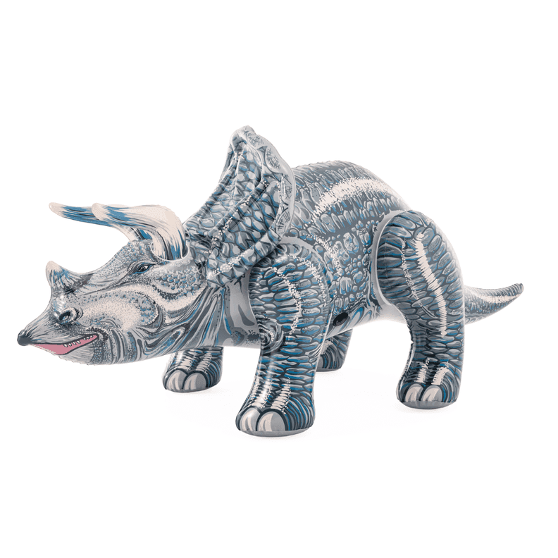 Dinosaurio Brontosaurio Inflable Intex Jurassic Dino Pals Azul